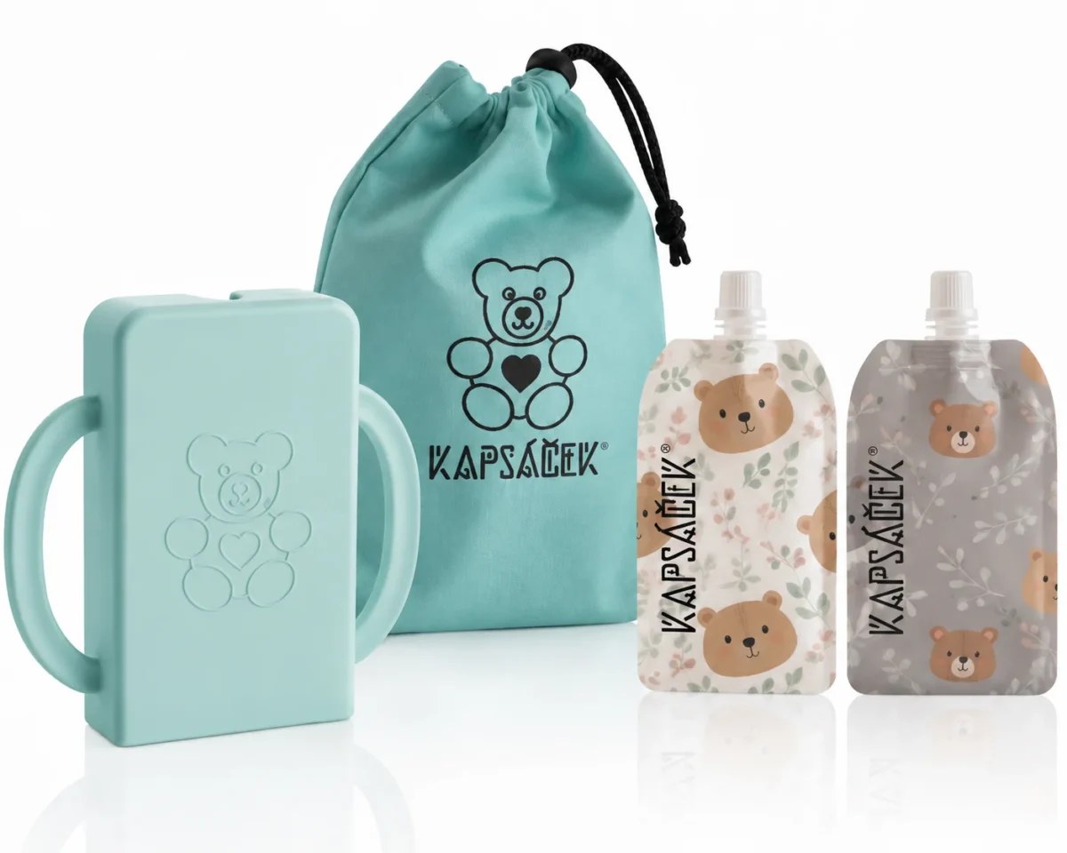 SET Kapsáček®, sáček + 2 plnitelné kapsičky – Mint